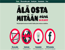 Tablet Screenshot of alaosta.fi